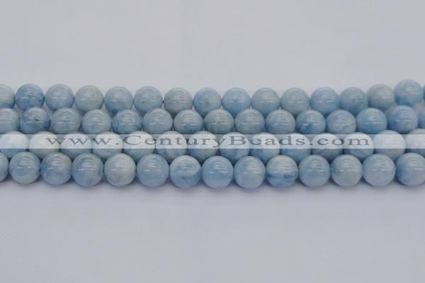CAQ513 15.5 inches 12mm round A+ grade natural aquamarine beads