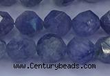 CAQ775 15.5 inches 14mm faceted nuggets imitation aquamarine beads