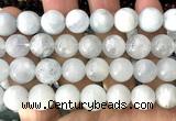 CAQ973 15 inches 10mm round aquamarine beads wholesale