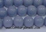 CAS203 15.5 inches 10mm round blue angel skin gemstone beads