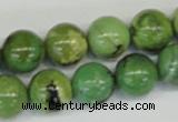 CAU05 15.5 inch australia chrysoprase 14mm round beads wholesale