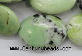 CAU205 15.5 inches 22*30mm oval Australia chrysoprase beads