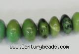 CAU30 Multi-size rondelle australia chrysoprase beads wholesale