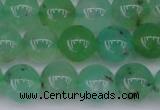 CAU352 15.5 inches 8mm round Australia chrysoprase beads