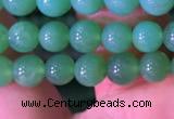 CAU370 15.5 inches 4mm round Australia chrysoprase beads