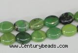 CAU39 15.5 inches 8*10mm oval australia chrysoprase beads wholesale