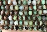 CAU455 15.5 inches 10mm - 11mm round Australia chrysoprase beads