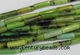 CAU46 15.5 inches 4*13mm tube Australia chrysoprase beads wholesale