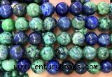 CAZ43 15 inches 10mm round azurite malachite beads wholesale