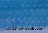 CBC270 15.5 inches 4*6mm A grade rondelle ocean blue chalcedony beads