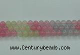 CBC423 15.5 inches 10mm round mixed chalcedony beads wholesale