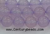 CBC432 15.5 inches 10mm round purple chalcedony beads wholesale