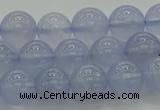 CBC452 15.5 inches 8mm round blue chalcedony beads wholesale