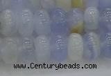 CBC471 15.5 inches 5*8mm rondelle blue chalcedony beads