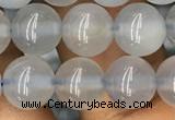 CBC732 15.5 inches 8mm round blue chalcedony beads wholesale