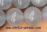 CBC734 15.5 inches 12mm round blue chalcedony beads wholesale