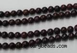 CBD150 15.5 inches 4mm round Chinese brecciated jasper beads