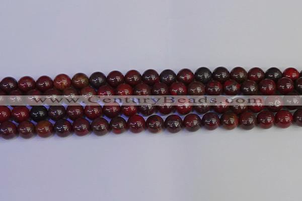 CBD353 15.5 inches 10mm round poppy jasper beads wholesale