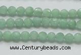 CBJ05 15.5 inches 6mm faceted round jade beads wholesale