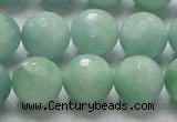 CBJ09 15.5 inches 16mm faceted round jade beads wholesale