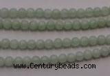 CBJ400 15.5 inches 4mm round natural jade beads wholesale