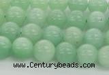 CBJ56 15.5 inches 8mm round jade gemstone beads wholesale