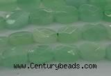 CBJ70 15.5 inches 7*9mm faceted rectangle jade gemstone beads