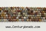 CBJ740 15.5 inches 6mm round petrified wood jade gemstone beads wholesale