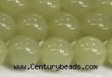 CBJ750 15 inches 12mm round hetian jade gemstone beads