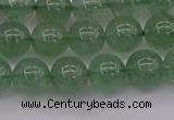 CBQ492 15.5 inches 8mm round green strawberry quartz beads