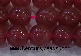 CBQ624 15.5 inches 12mm round strawberry quartz beads wholesale