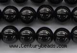 CBS501 15.5 inches 8mm round A grade black spinel beads