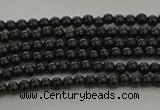 CBS538 15.5 inches 2mm round black spinel beads wholesale