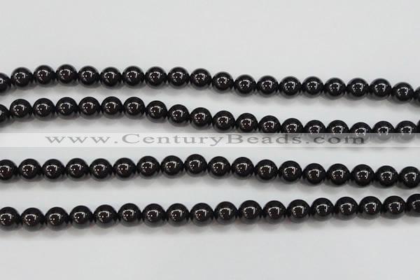 CBS553 15.5 inches 10mm round AA grade black spinel beads