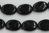 CBT09 16 inches 13*18mm oval natural biotite beads wholesale