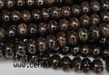 CBZ201 15.5 inches 3*6mm rondelle bronzite gemstone beads