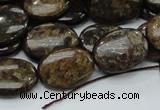 CBZ56 15.5 inches 13*18mm oval bronzite gemstone beads wholesale