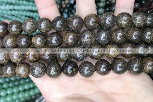 CBZ622 15.5 inches 12mm round bronzite beads wholesale