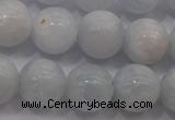 CCA403 15.5 inches 10mm round blue calcite beads wholesale