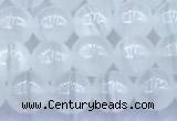 CCA540 15 inches 6mm round white calcite beads