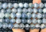 CCA583 15 inches 10mm round blue calcite gemstone beads