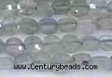 CCB1138 15 inches 4mm faceted coin sapphire beads