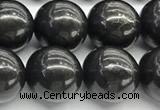 CCB1180 15 inches 14mm round shungite gemstone beads