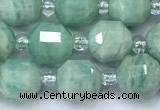 CCB1434 15 inches 7mm - 8mm faceted amazonite beads