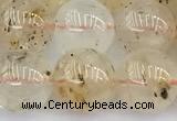 CCB1552 15 inches 10mm round mica quartz beads