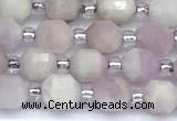 CCB1568 15 inches 5mm - 6mm faceted kunzite beads