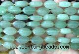 CCB2509 15 inches 9*14mm faceted marquise green aventurine jade beads