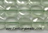 CCB906 15.5 inches 8*8mm faceted square prehnite beads