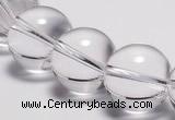 CCC05 15 inches 16mm round white crystal beads Wholesale