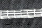 CCC260 15.5 inches 8*8mm cube grade A natural white crystal beads